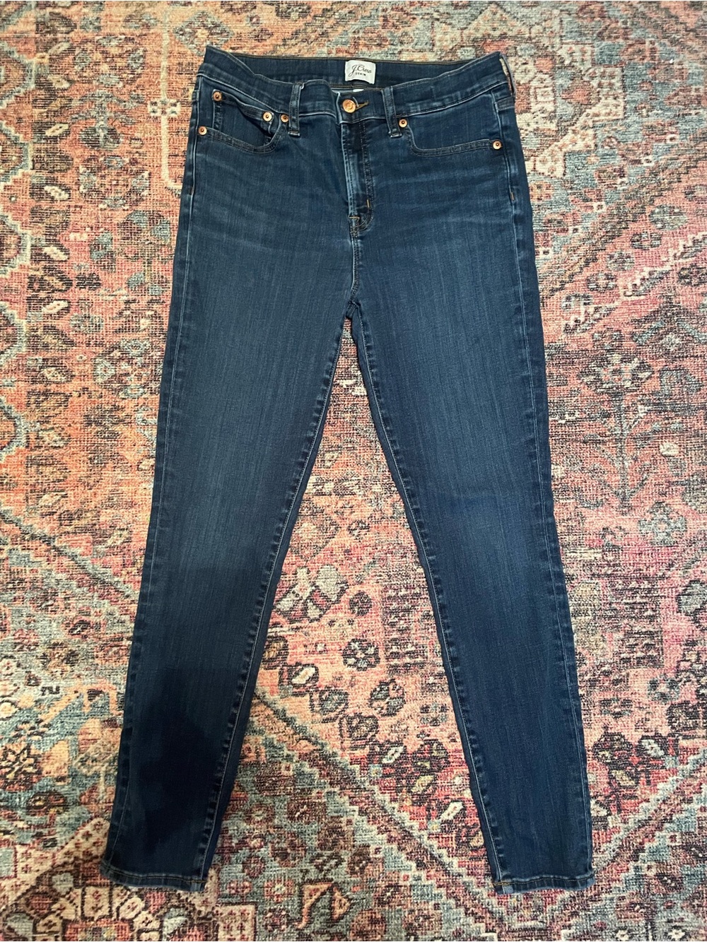 J. Crew Dark Blue Skinny Jeans